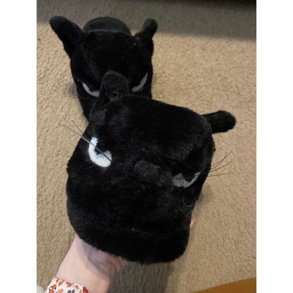Women's Emily the Strange cat slippers size S (5-6) - Picture 3 of 6